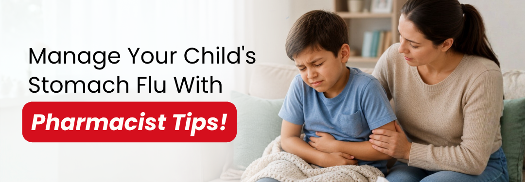 stomach flu in kids